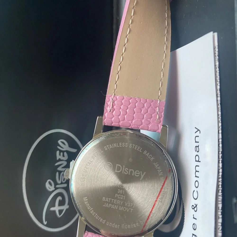Disney Women's Watch with Pink Strap - Picture 2 of 2